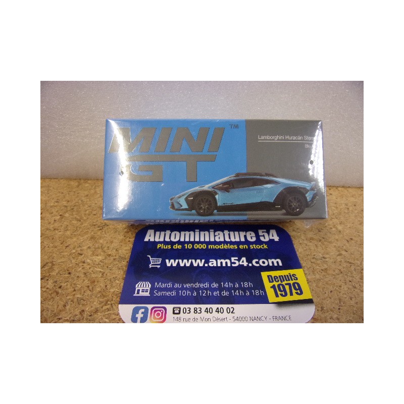 Lamborghini Huracan Sterrato Blu Aegir MGT00807 Mini GT
