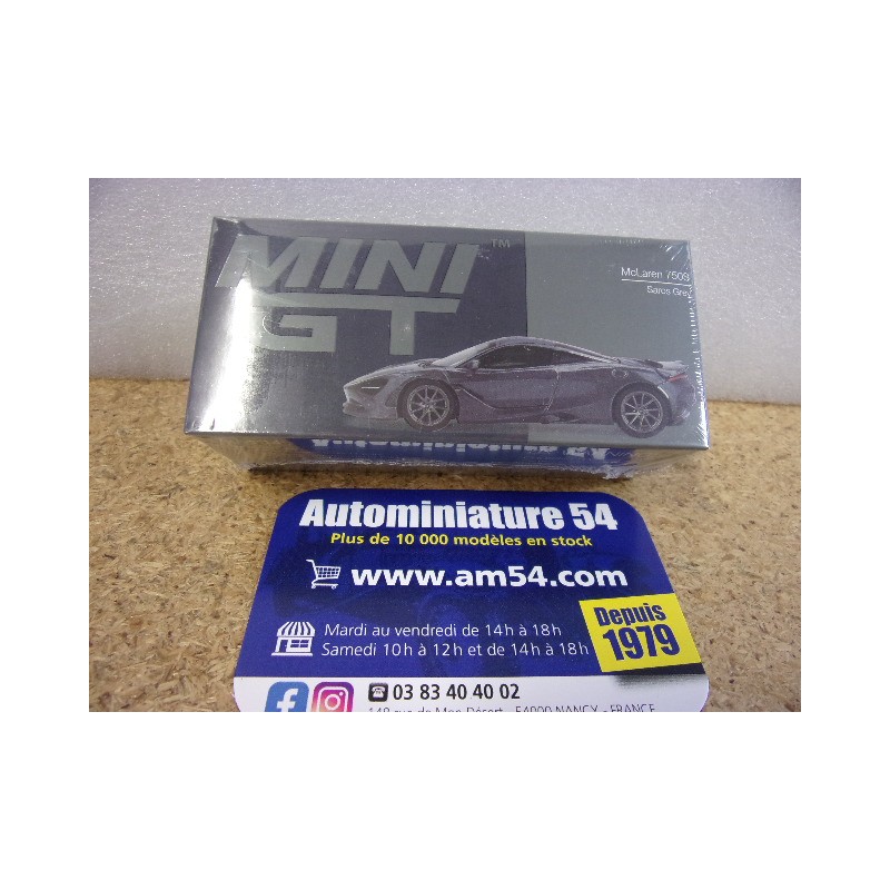 McLaren 750S Saros Grey MGT00815 Mini GT