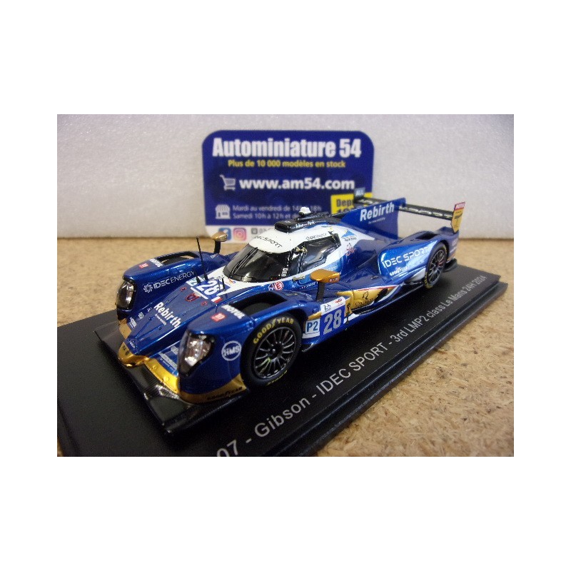 2024 Oreca 07 Gibson IDEC n°28 Lafargue - van Uitert - de Gerus Le Mans S9137 Spark Model