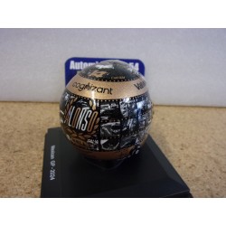 2024 Casque Fernando Alonso Aston Martin Mexican GP 1/5 5HF164 Spark Model