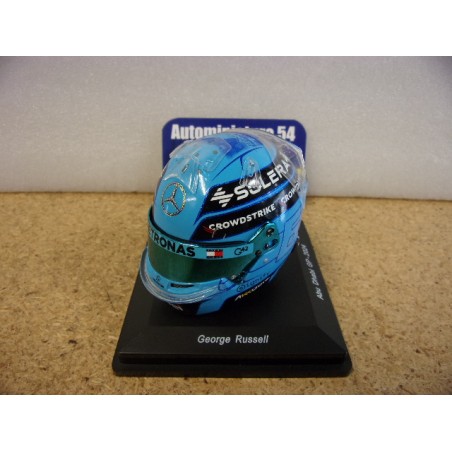 2024 Casque George Russell Mercedes AMG Abu Dhabi 1/5 5HF182 Spark Model
