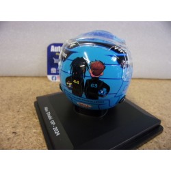 2024 Casque George Russell Mercedes AMG Abu Dhabi 1/5 5HF182 Spark Model