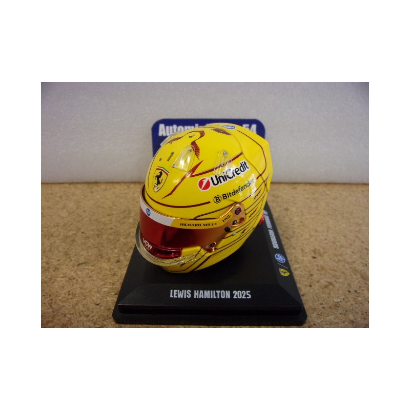 2025 Casque Lewis Hamilton Test Fiorano Ferrari 1/5 LSHEL008 Spark Model