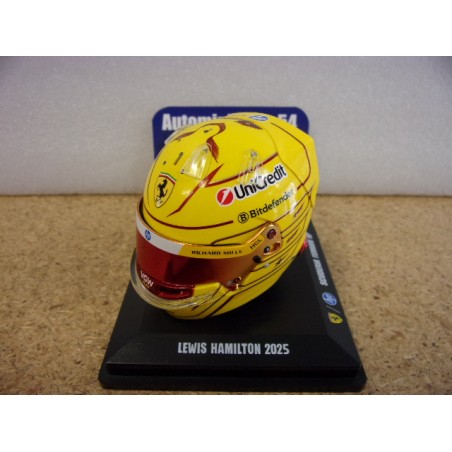 2025 Casque Lewis Hamilton Test Fiorano Ferrari 1/5 LSHEL008 Spark Model