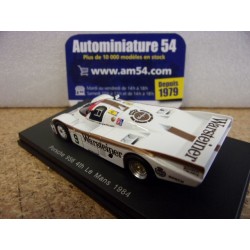 1984 Porsche 956 Warsyeiner n°9 4th Le Mans Y321 Spark Model Sparky 1.64