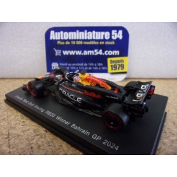 2024 RedBull RB20 n°1 Max Verstappen 1st Winner Bahrain Y370 Spark Model Sparky 1.64