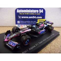 2024 Alpine A523 BWT n°10 Pierre Gasly Bahrain Y368 Spark Model Sparky 1.64