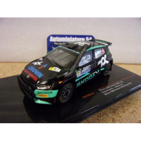 2024 Skoda Fabia Rally2 n°22 Greensmith - Andersson Safari Kenya RAM940 Ixo Models