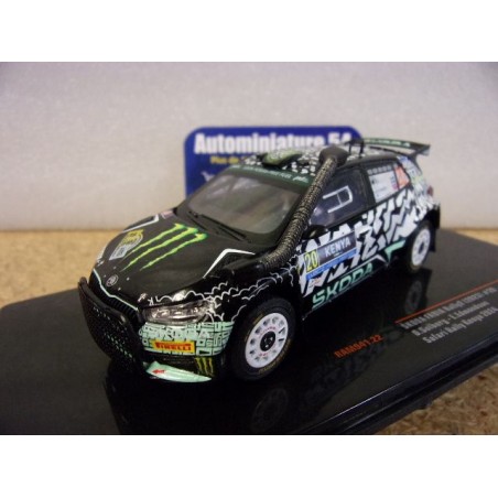 2024 Skoda Fabia Rally2 n°22 O Solberg - Edmondson Safari Kenya RAM941 Ixo Models