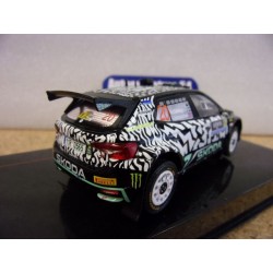 2024 Skoda Fabia Rally2 n°22 O Solberg - Edmondson Safari Kenya RAM941 Ixo Models