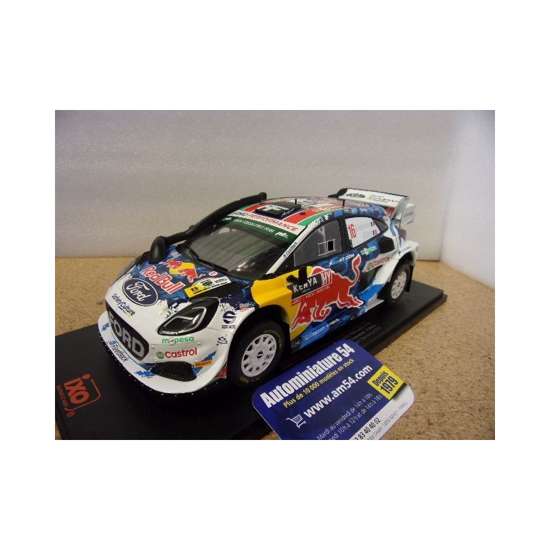 2024 Ford Puma Rally1 n°16 Fourmaux - Coria Safari Kenya 18RMC207 Ixo Models
