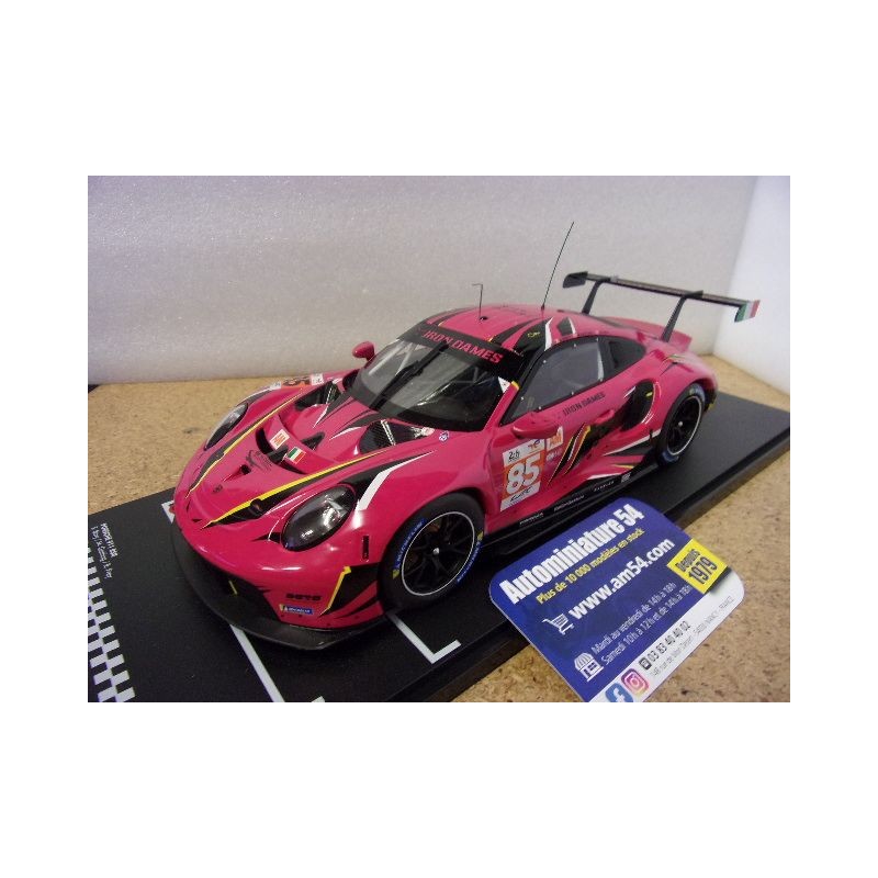 2023 Porsche 911 - 991 RSR Iron Dames n°85 Bovy - Gatting - Frey GTE Pro 24H Le Mans LEGT18-23039 Ixo Models