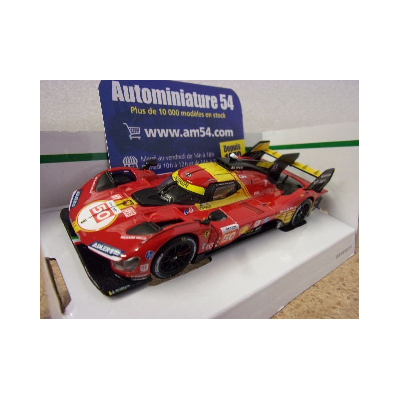 2024 Ferrari 499P AF Corse N°50 Fuoco - Molina - Nielsen 1st winner LE MANS 36322-36316 Bburago Racing