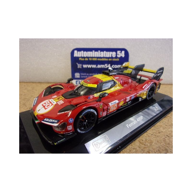 2024 Ferrari 499P AF Corse N°50 Fuoco - Molina - Nielsen 1st winner LE MANS 36316-50 Bburago Racing