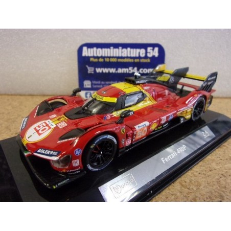 2024 Ferrari 499P AF Corse N°50 Fuoco - Molina - Nielsen 1st winner LE MANS 36316-50 Bburago Racing