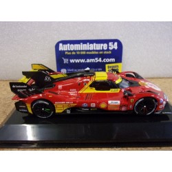 2024 Ferrari 499P AF Corse N°50 Fuoco - Molina - Nielsen 1st winner LE MANS 36316-50 Bburago Racing