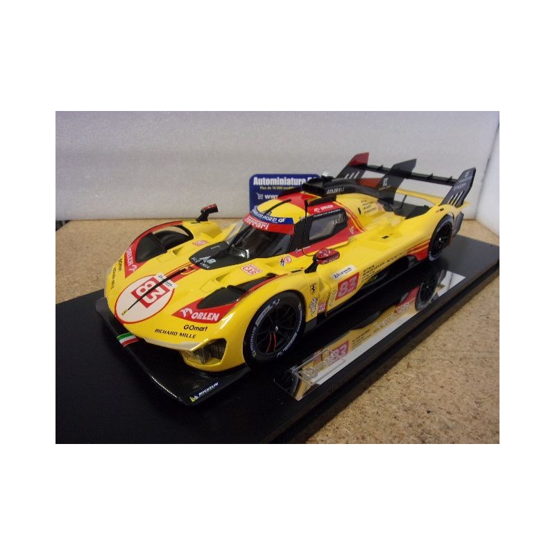 2024 Ferrari 499P AF Corse N°83 KUBICA - SHWARTZMAN - YE LE MANS 18-16304-84BV Bburago Racing