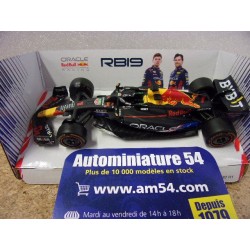 2023 Red Bull Racing RB19 n°1 Max Verstappen Austin Constructor Champion 18-38082-VA Bburago Racing