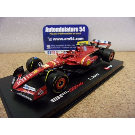 2024 Ferrari F1 SF-24 n°55 Carlos Sainz 18-36843-S Bburago Racing
