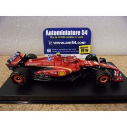 2024 Ferrari F1 SF-24 n°55 Carlos Sainz 18-36843-S Bburago Racing