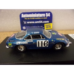 1971 Alpine A110 n°116 Rouget - Sarrus Monte Carlo ref RR.FR94 Trofeu