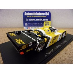 1985 Porsche 956 New Man n°7 Winter - Barilla - Ludwig 1st Winner Le Mans 43LM85 Spark Model