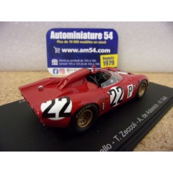 1967 Alfa Roméo 33 n°22 Bussinello - Zeccoli - de Adamich - Galli SG816 Spark model