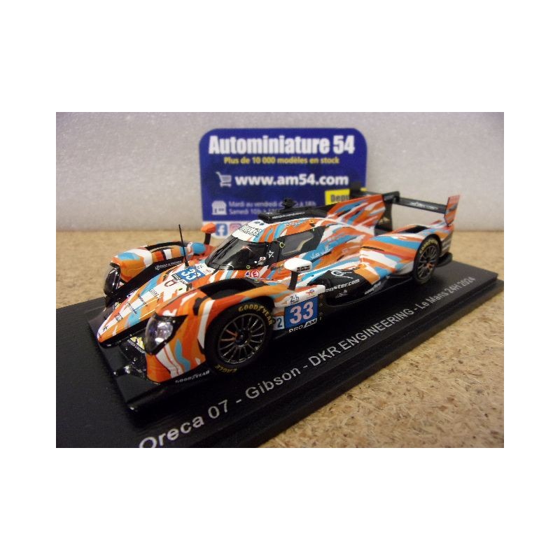 2024 Oreca 07 Gibson DKR n°33 Horr - Mattschull - Binder Le Mans S9139 Spark Model