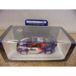 2024 Alpine A110 RGT n°58 Astier - Giraudet  Monte Carlo S6856 Spark Model