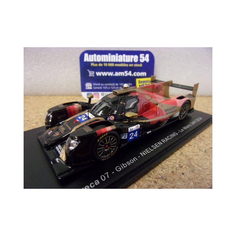 2024 Oreca 07 Gibson Nielsen Racing n°24 Scherer - Heinemeier - Simpson LMP2 Le Mans S9135 Spark Model