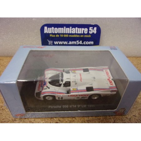 1986 Porsche 956 Liqui Moly n°14 Le Mans Y326 Spark Model Sparky 1.64