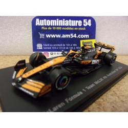 2024 McLaren MCL38 n°81 Oscar Piastri 4th Australian Y375 Spark Model Sparky 1.64