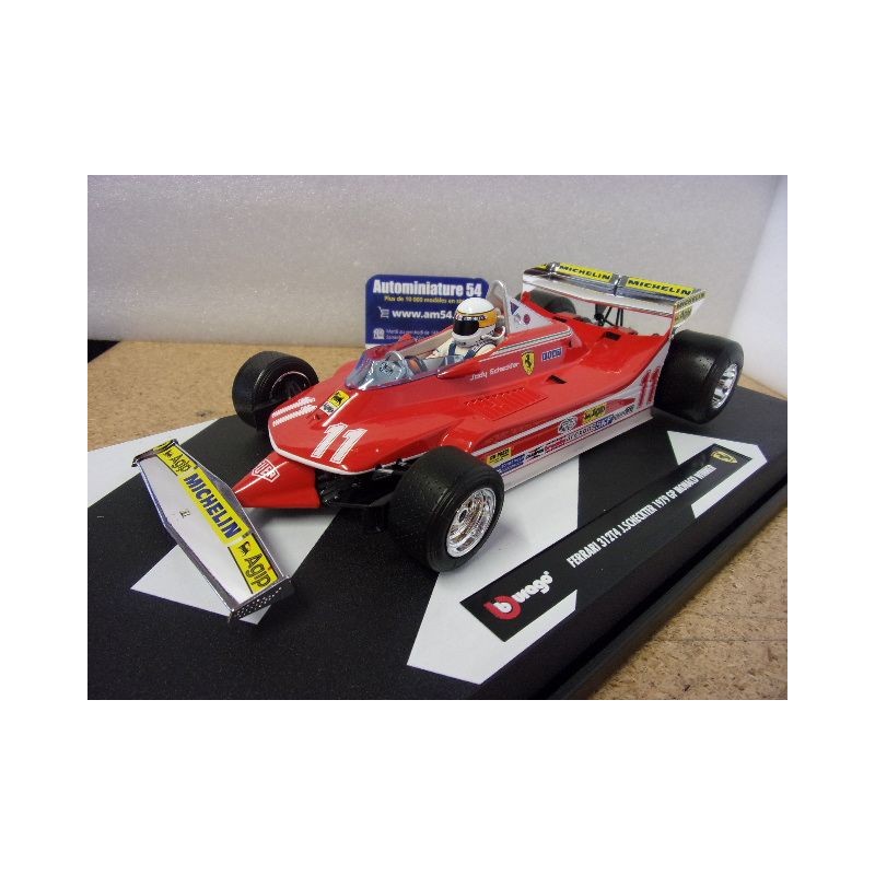 1979 Ferrari F1 312 T4 n°11 J.Scheckter 1st Winner Monaco 18-16814SM Bburago Racing