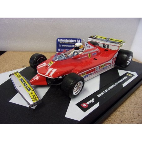 1979 Ferrari F1 312 T4 n°11 J.Scheckter 1st Winner Monaco 18-16814SM Bburago Racing
