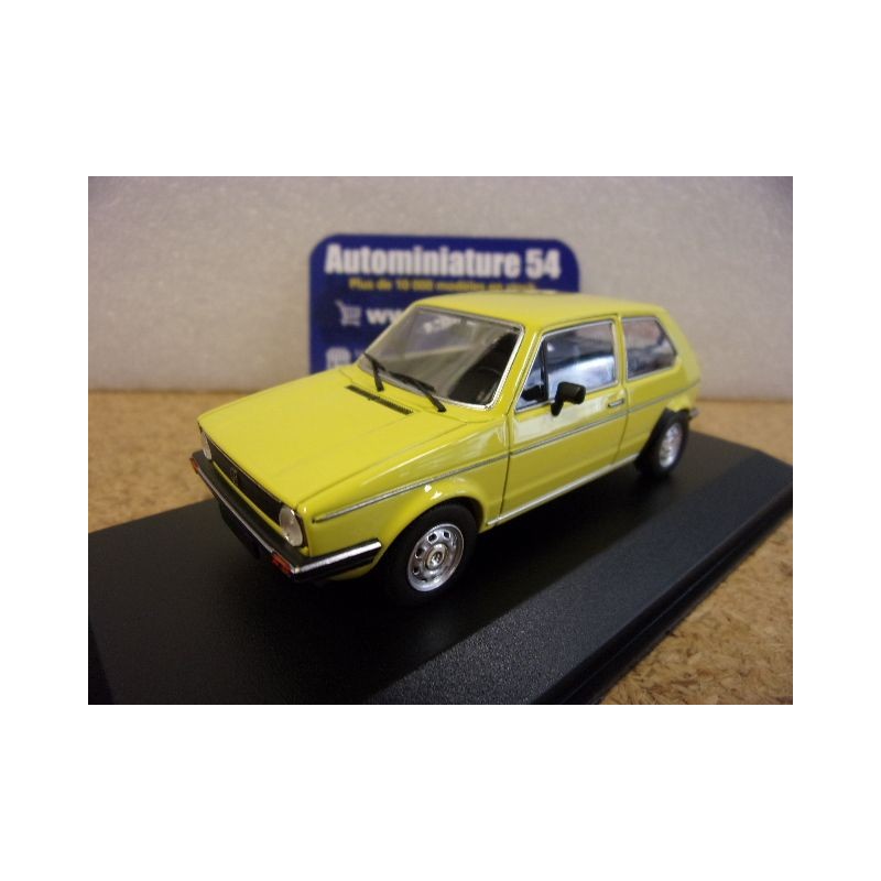 Volkswagen Golf 1 Yellow 1980 940055160 MaXichamps