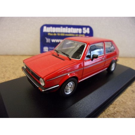 Volkswagen Golf 1 Red1980 940055161 MaXichamps