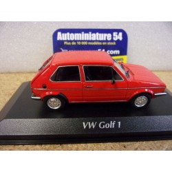 Volkswagen Golf 1 Red1980 940055161 MaXichamps