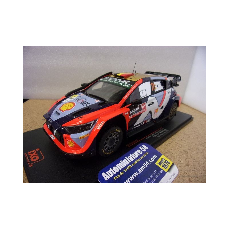 2024 Hyundai I20 N Rally1 WRC n°11 Neuville - Wydaeghe Safari Kenya 18RMC208 Ixo Models