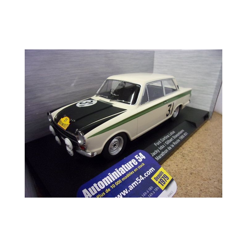 1966 Ford Cortina Lotus n°31 Ickx - Staepelaere Marathon de la Route 18436R MCG