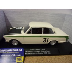 1966 Ford Cortina Lotus n°31 Ickx - Staepelaere Marathon de la Route 18436R MCG
