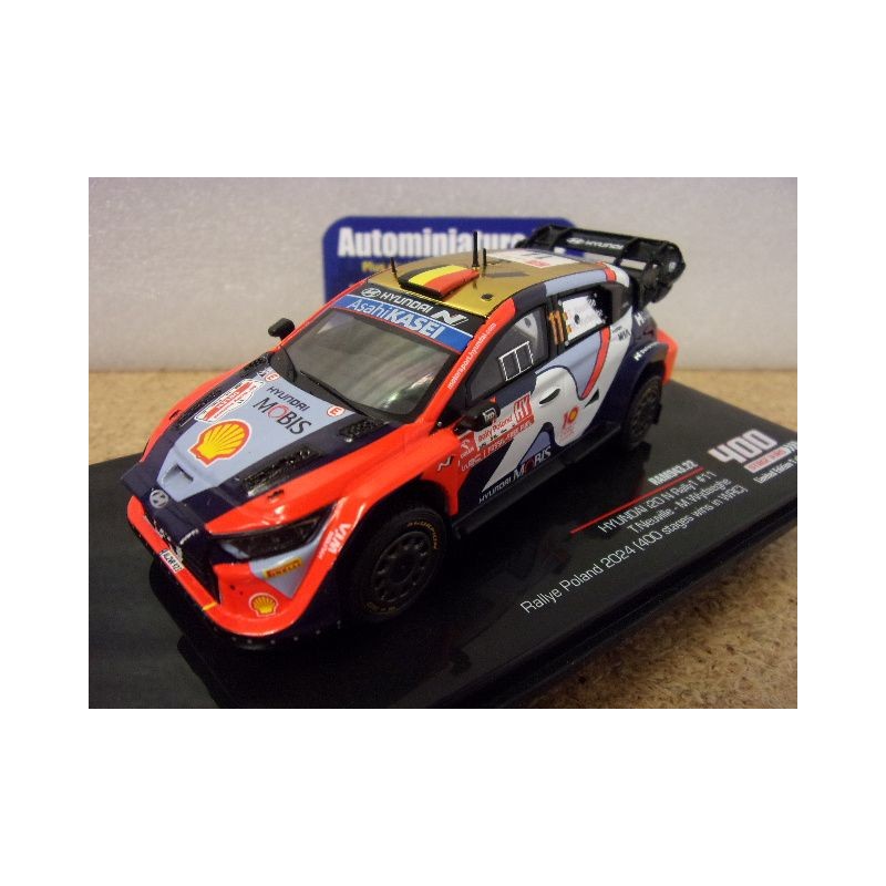 2024 Hyundai i20 N Rally1 n°11 Neuville - Wydaeghe Poland RAM943 Ixo Models
