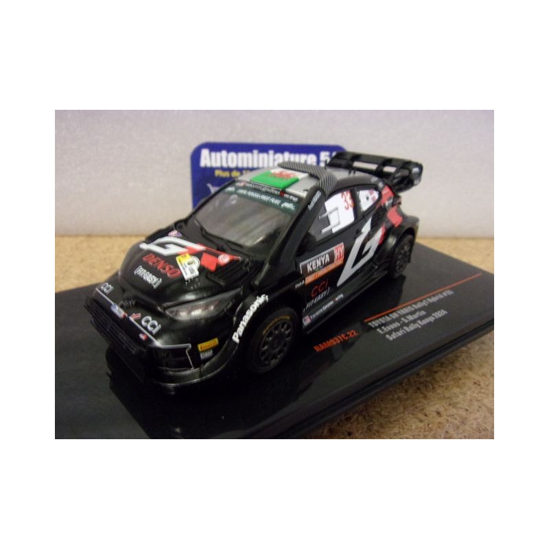 2024 Toyota GR Yaris Rally1 n°33 Evans - Martin Safari Kenya RAM937 Ixo Model
