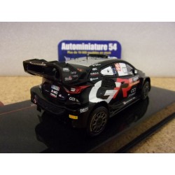2024 Toyota GR Yaris Rally1 n°69 Rovanpera - Halttunen 1st Winner Safari Kenya Rally RAM937A Ixo Model