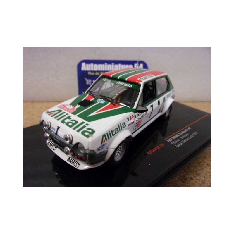 1979 Fiat Ritmo 75 Abarth n°7 Eklund - Sylvan Monte Carlo RAM445A Ixo Models