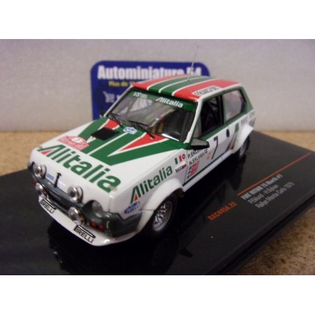 1979 Fiat Ritmo 75 Abarth n°7 Eklund - Sylvan Monte Carlo RAM445A Ixo Models