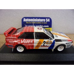 1984 Audi Quattro n°2 Demuth - Lux 1st winner Hunsruck Rallye 430841991 Minichamps