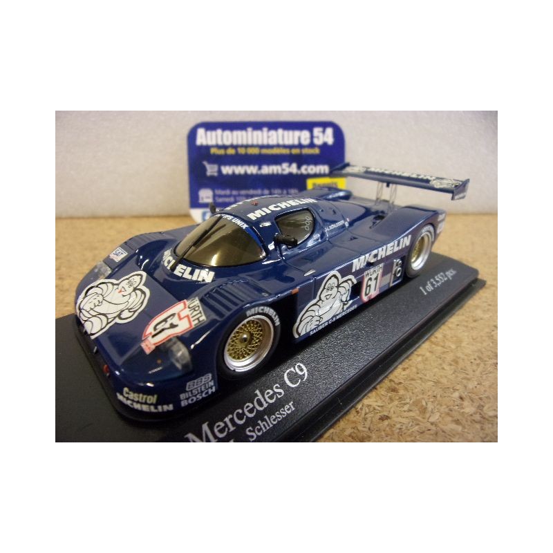 1987 Sauber C9 n°61 Jean Louis Schlesser 1st Winner Nurburgring Supercup 432871061 Minichamps
