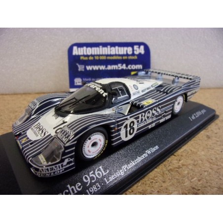1983 Porsche 956L Boss n°18 Laessig - Wilson - Plankenhorn 430836518 Minichamps