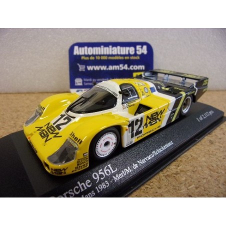 1983 Porsche 956L NewMan n°12 Merl - de Narvaez - Schickentanz Le Mans 430836512 Minichamps