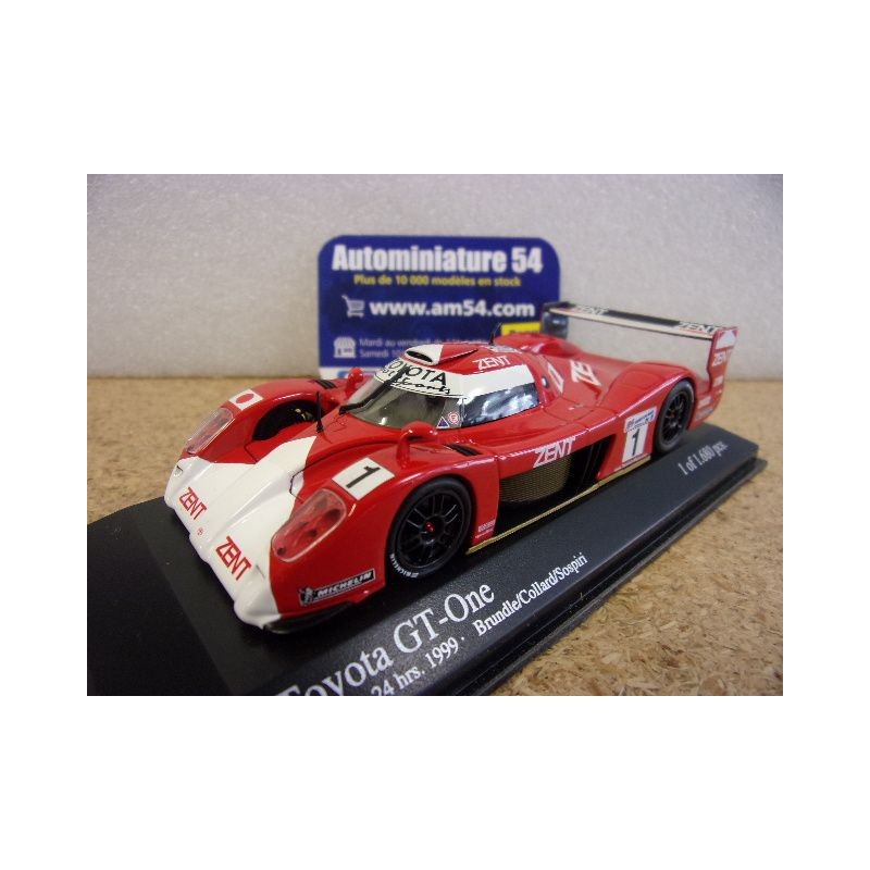 1999 Toyota GT One n°1 Brundle - Collard - Sospiri Le Mans 430991601 Minichamps